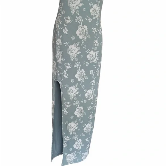 Harper & ivy Blue Floral Maxi Dress - Picture 3 of 7